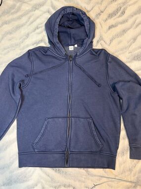 GAP Navy Full-Zip Hoodie